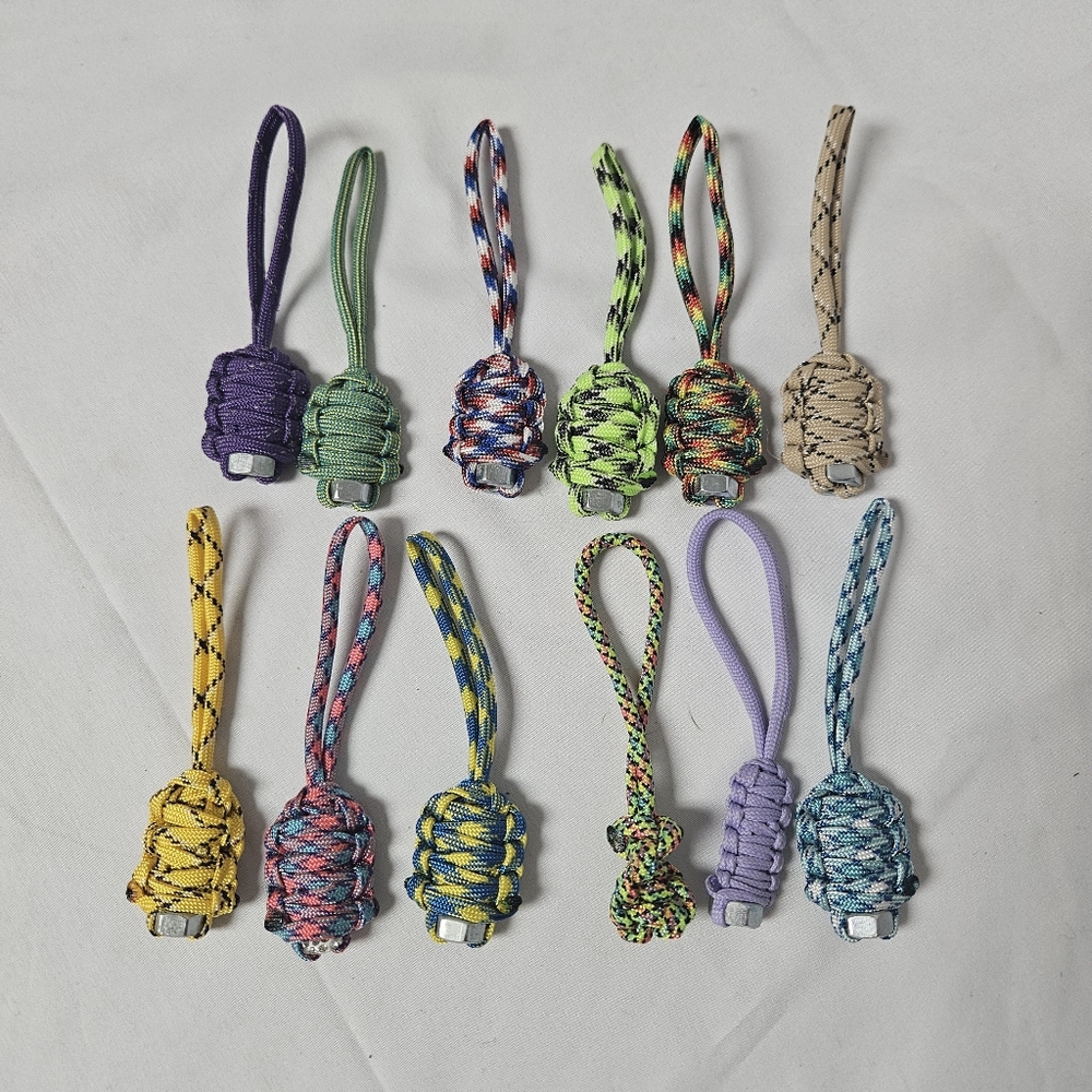 Colorful Paracord Handmade Lanyards‎ Keychains